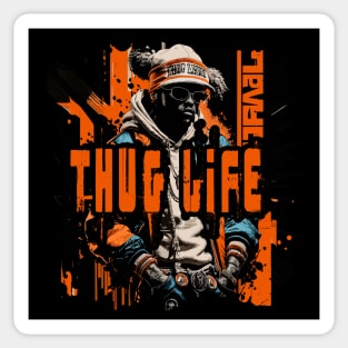 Thug Life Urban Lifestyle Masterpiece Sticker